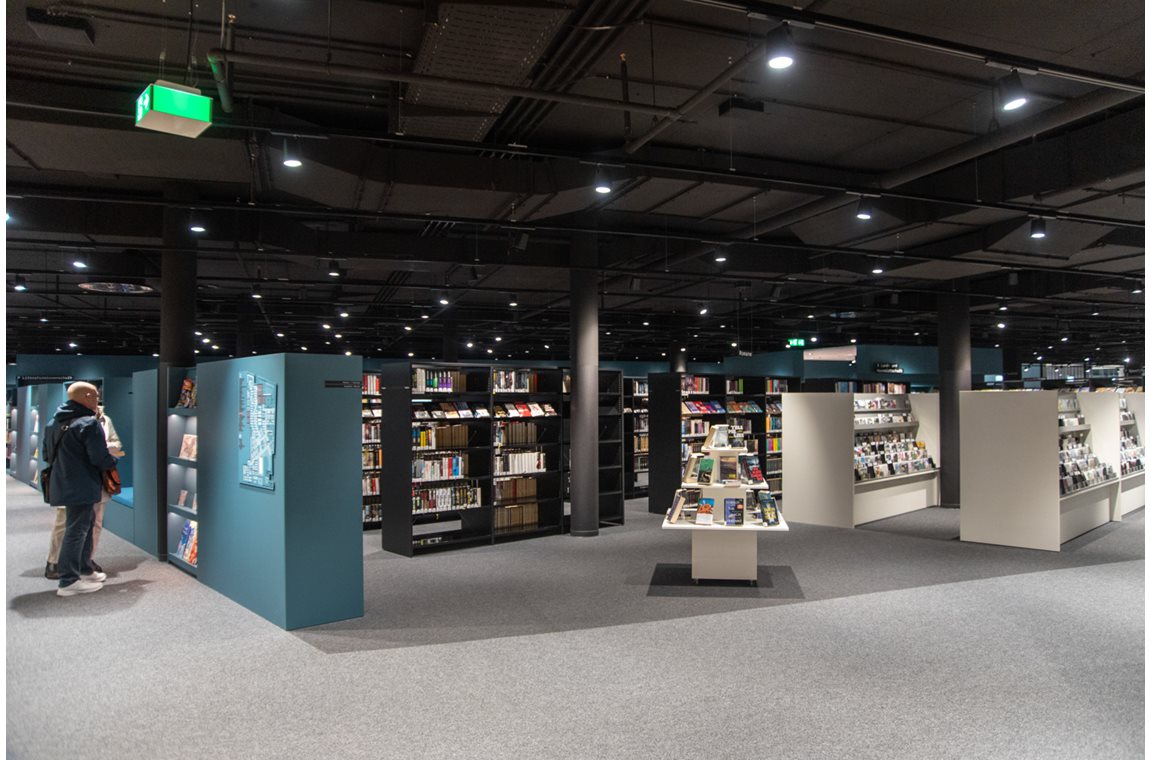 Bibliothèque municpale de Heilbronn, Allemagne - Bibliothèque municipale et BDP