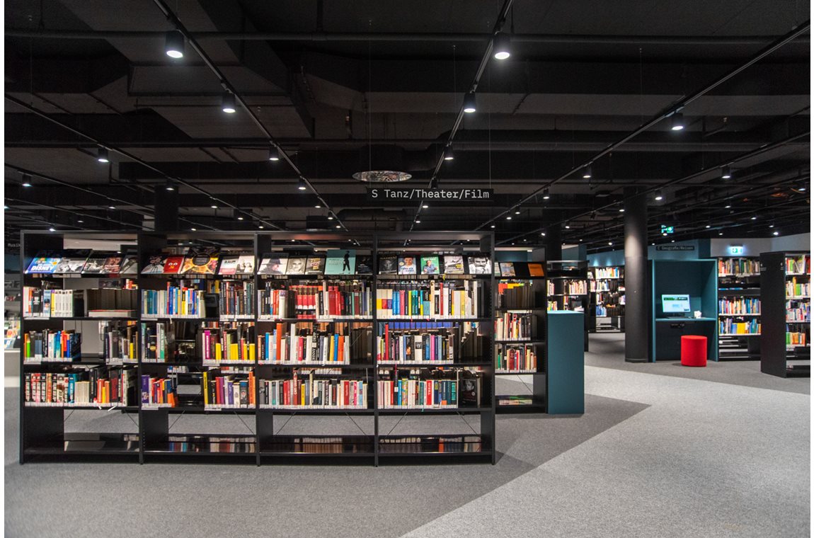 Bibliothèque municpale de Heilbronn, Allemagne - Bibliothèque municipale et BDP