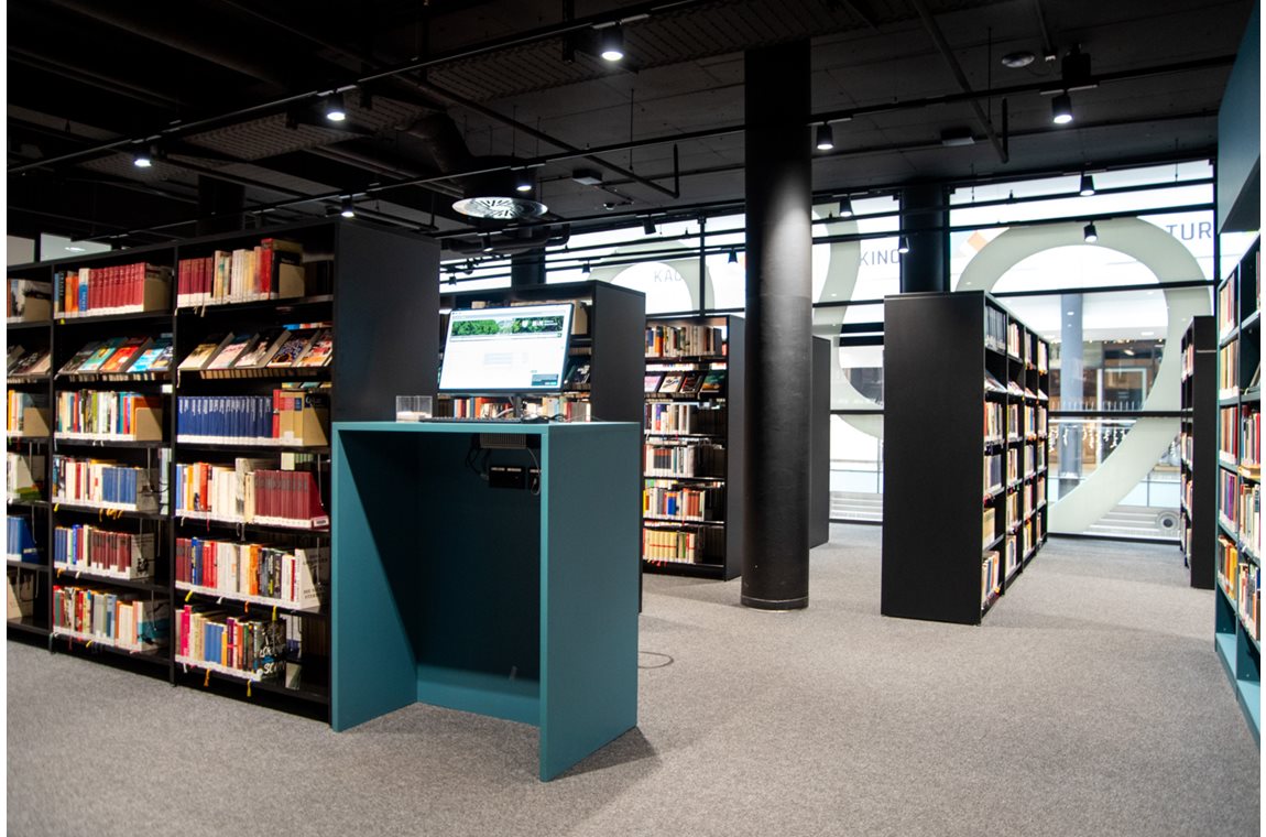 Bibliothèque municpale de Heilbronn, Allemagne - Bibliothèque municipale et BDP