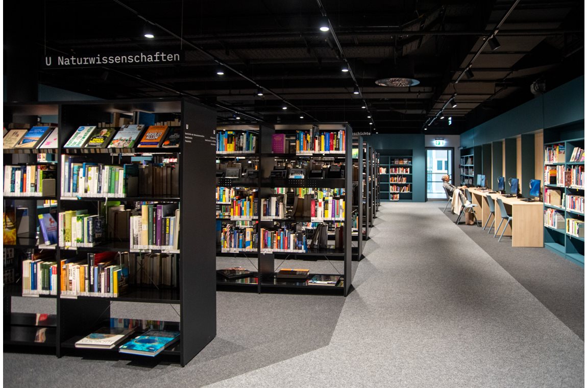 Bibliothèque municpale de Heilbronn, Allemagne - Bibliothèque municipale et BDP