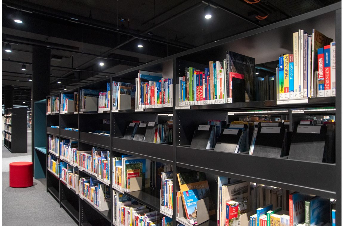 Bibliothèque municpale de Heilbronn, Allemagne - Bibliothèque municipale et BDP