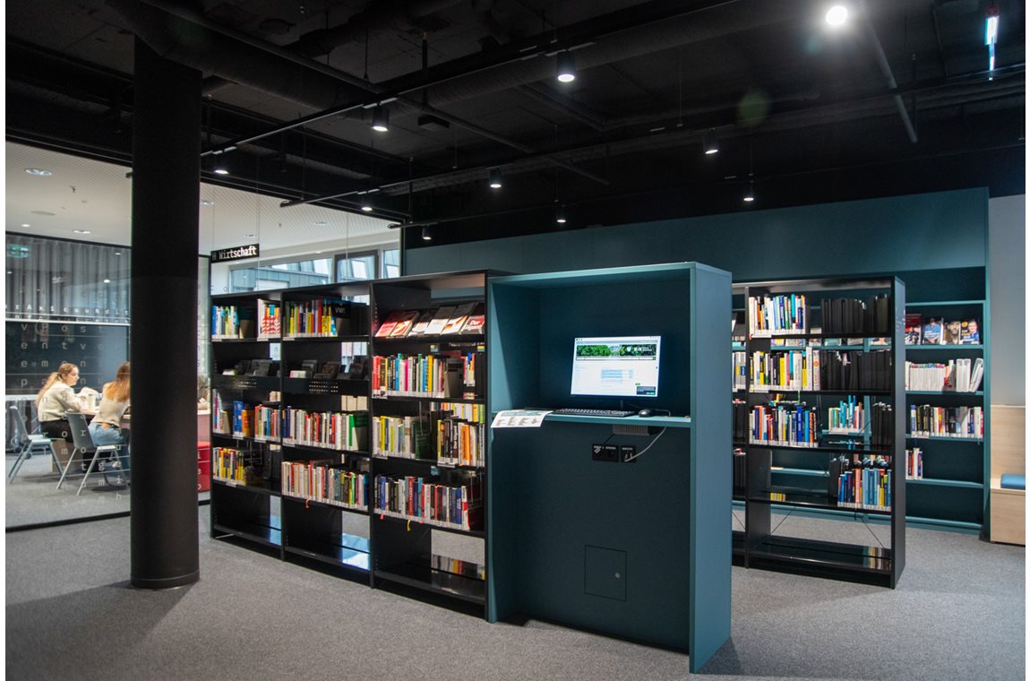 Bibliothèque municpale de Heilbronn, Allemagne - Bibliothèque municipale et BDP