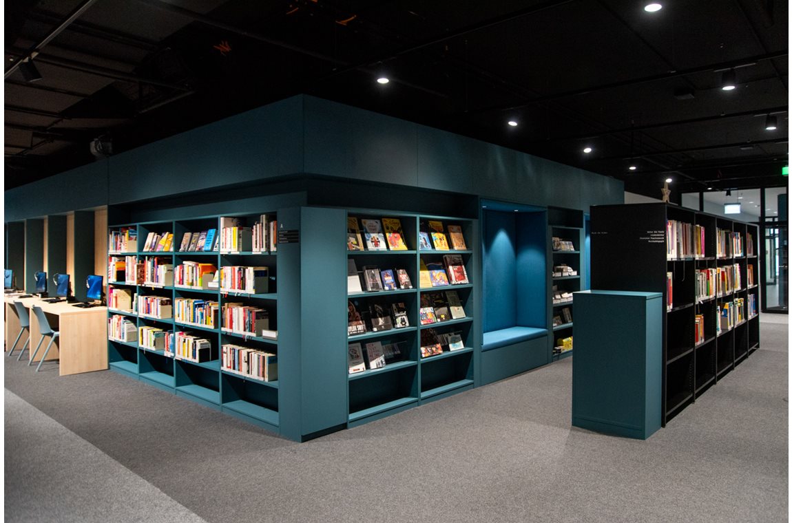 Bibliothèque municpale de Heilbronn, Allemagne - Bibliothèque municipale et BDP