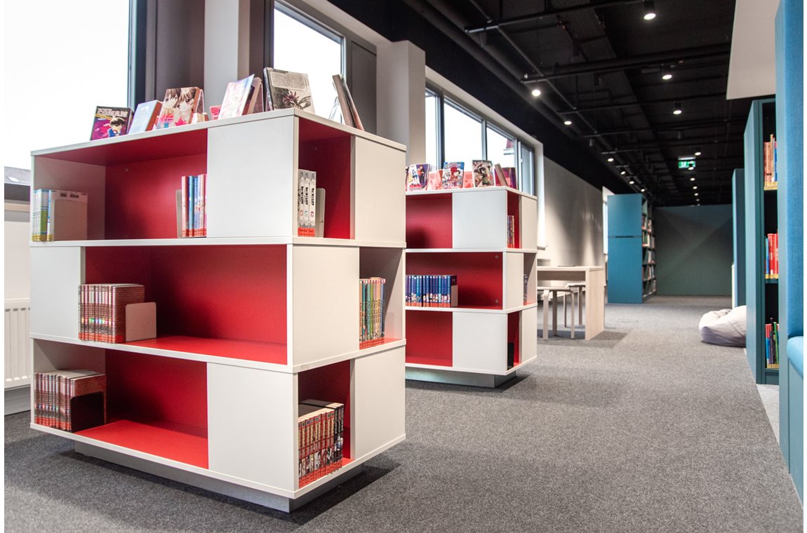 Bibliothèque municpale de Heilbronn, Allemagne - Bibliothèque municipale et BDP