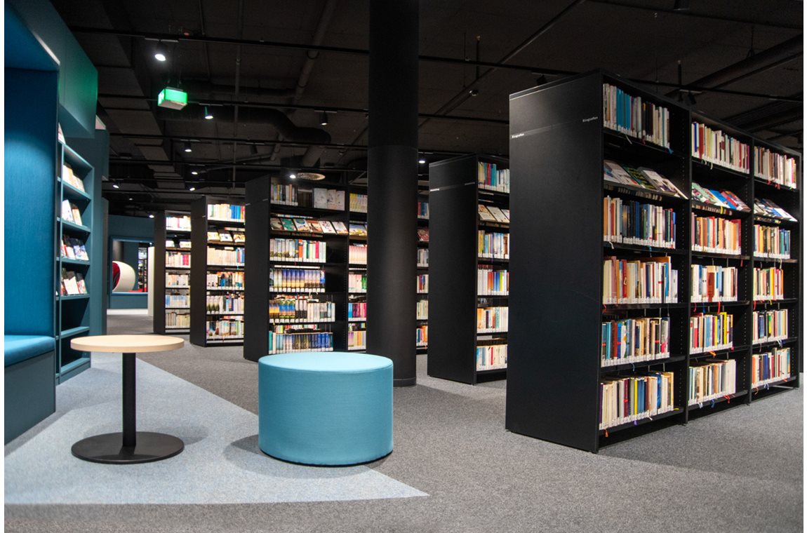 Bibliothèque municpale de Heilbronn, Allemagne - Bibliothèque municipale et BDP