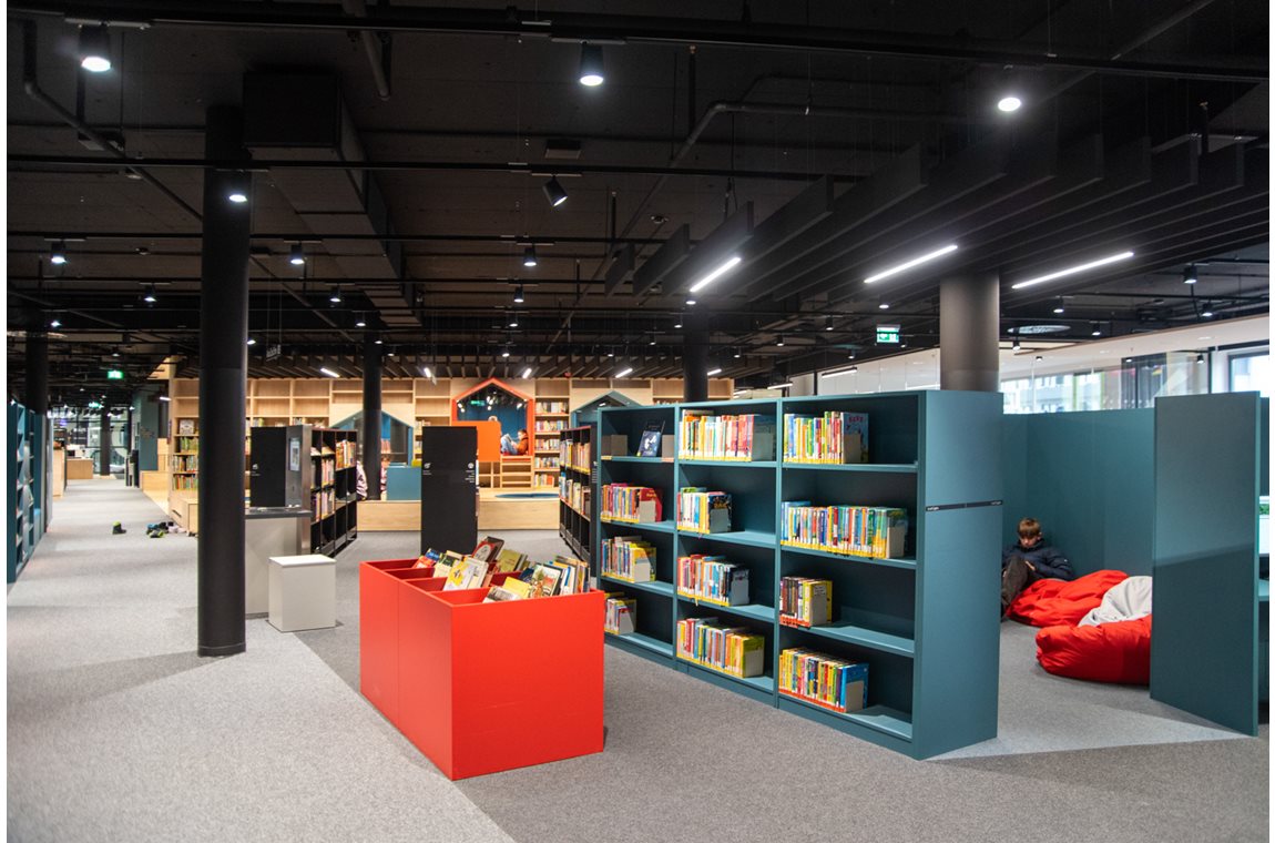 Bibliothèque municpale de Heilbronn, Allemagne - Bibliothèque municipale et BDP