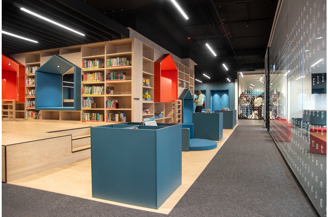 Bibliothèque municpale de Heilbronn, Allemagne - Bibliothèque municipale et BDP