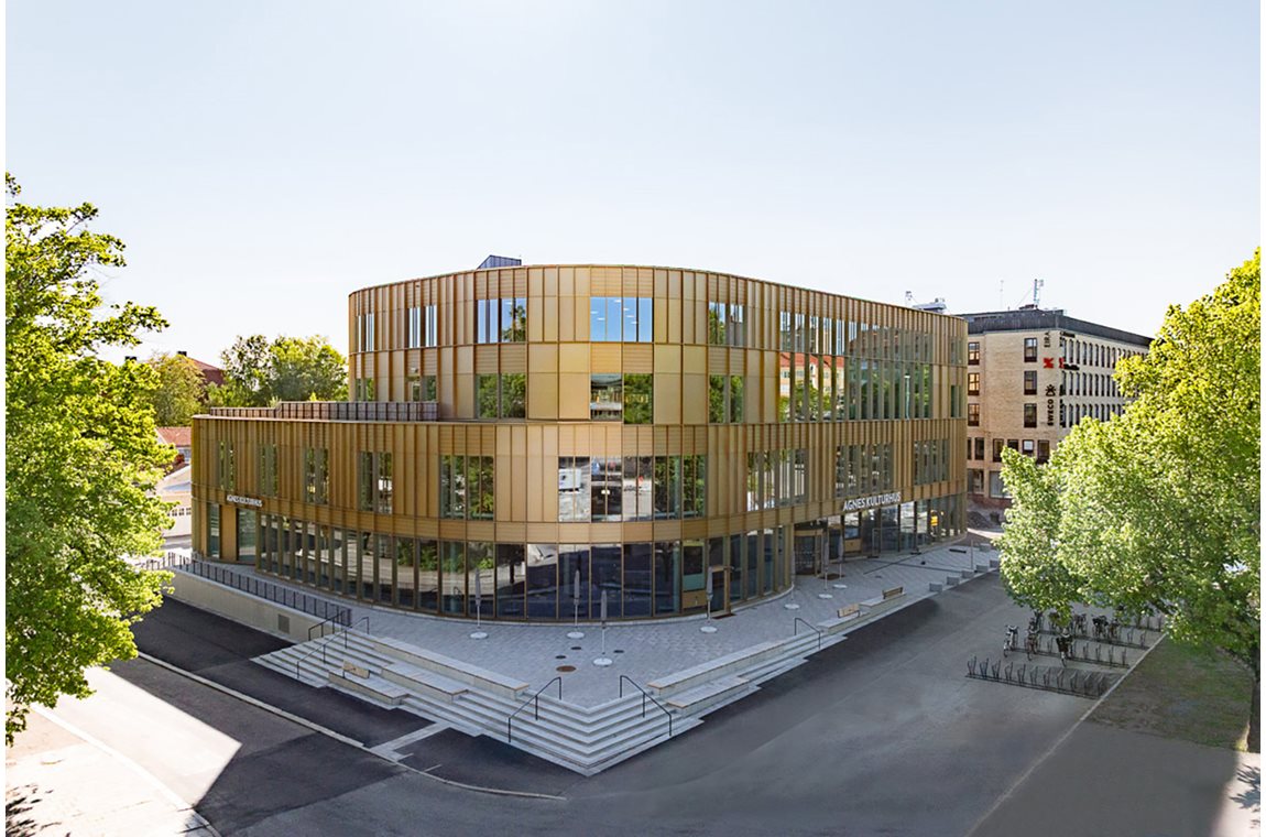 Agnes Kulturzentrum, Schweden - Öffentliche Bibliothek