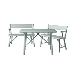 E1547 - Set med bord och 2 bänkar