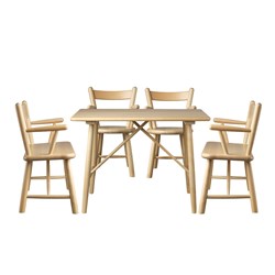 E1576 - Set med bord och 4 stolar
