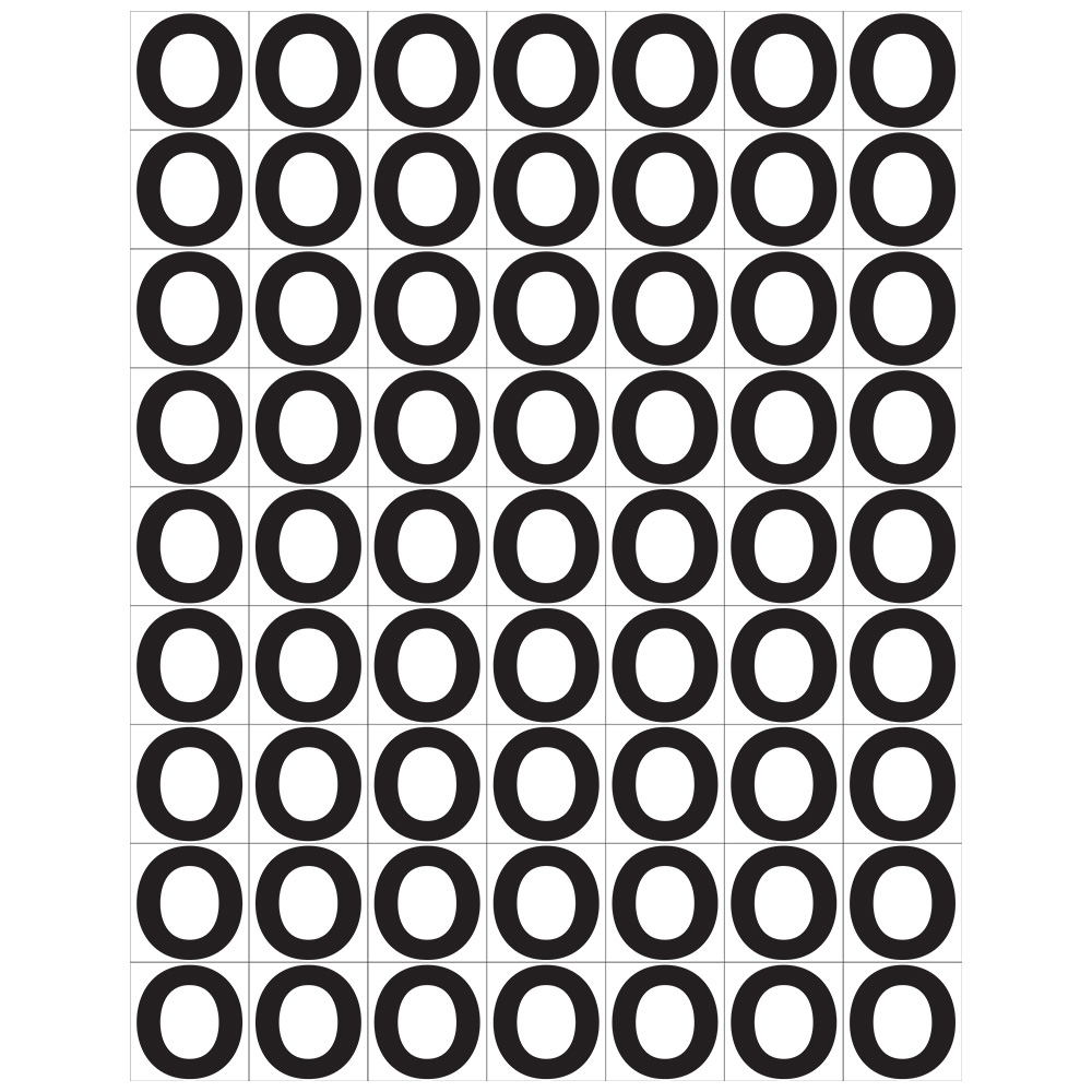 Letter Stickers, Alphabet