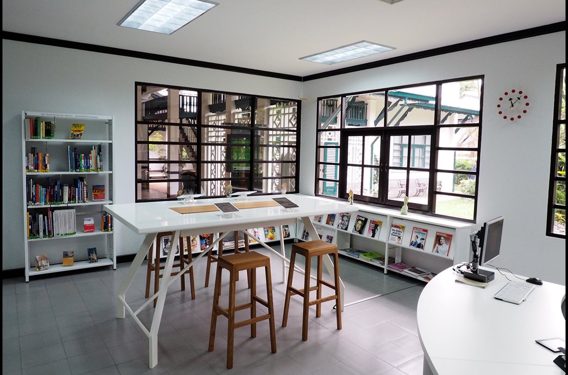 Goethe Institut Bangkok, Thailand - Offentligt bibliotek