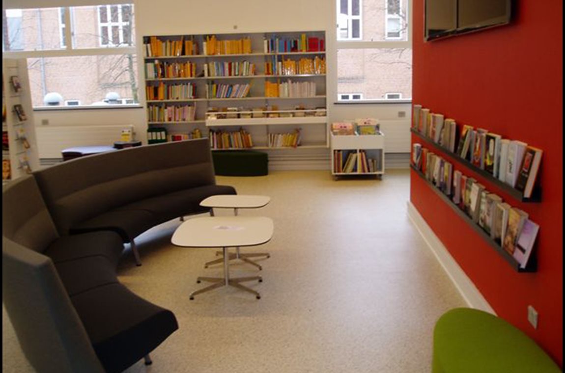 Bibliothèque municipale de Silkeborg, Danemark - Bibliothèque municipale et BDP