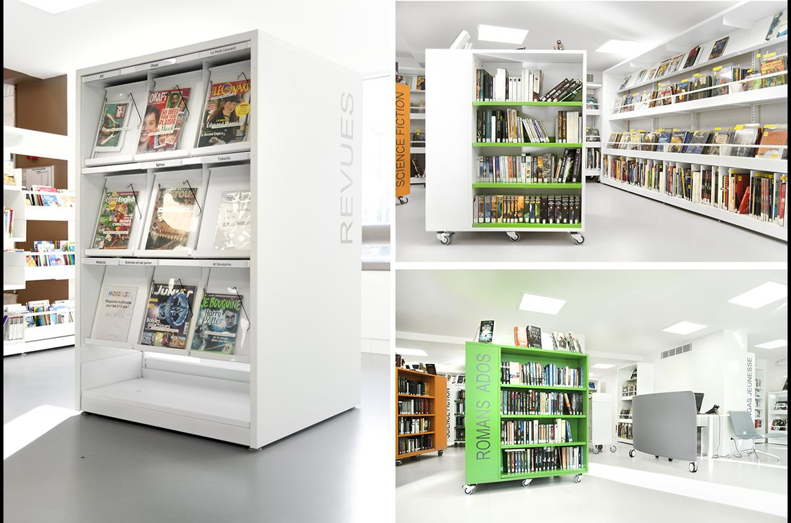 Openbare bibliotheek Sevres, Frankrijk - Openbare bibliotheek