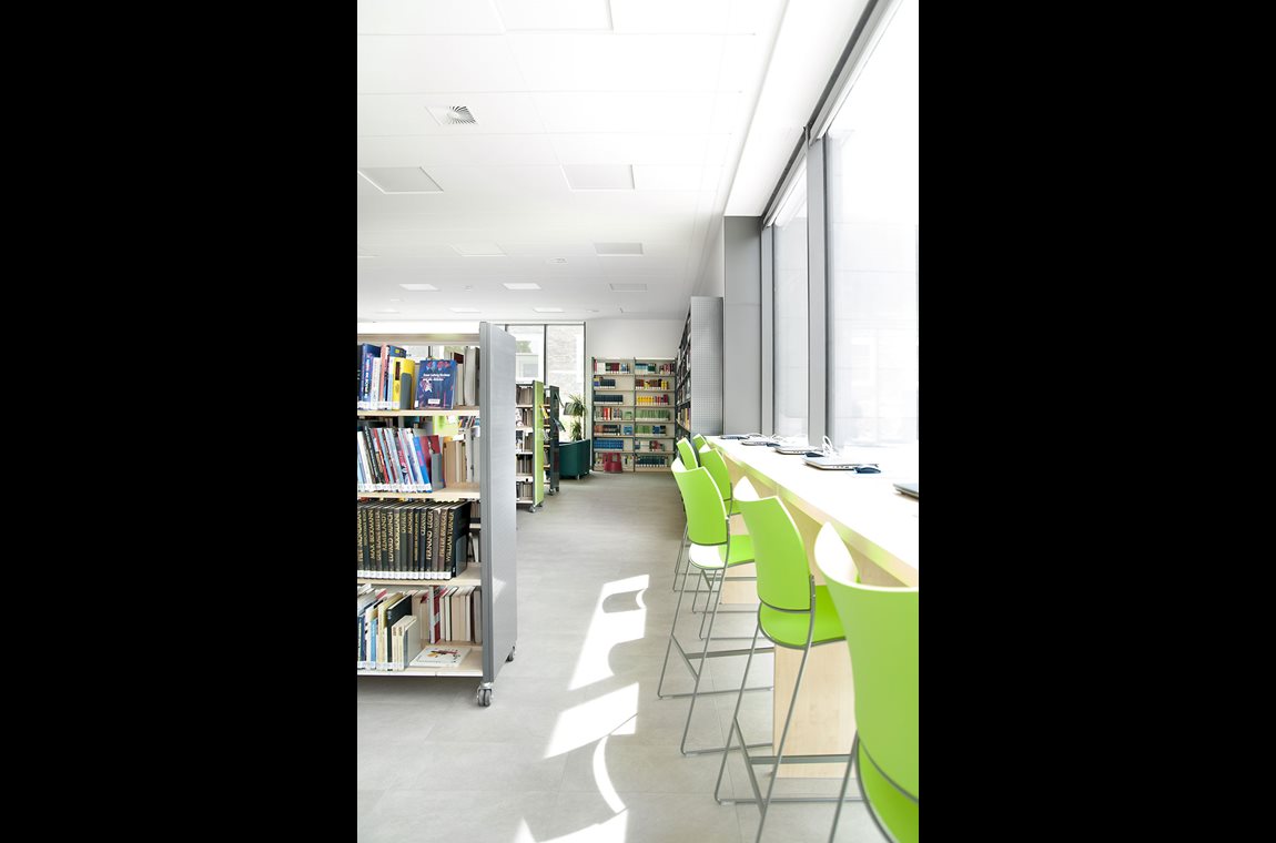 Cusanus High School, Wittlich, Germany - School library