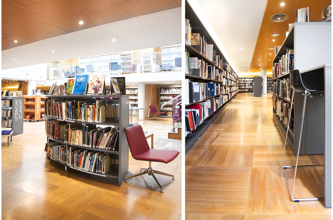 Sevres Bibliotek, Frankrig - Offentligt bibliotek