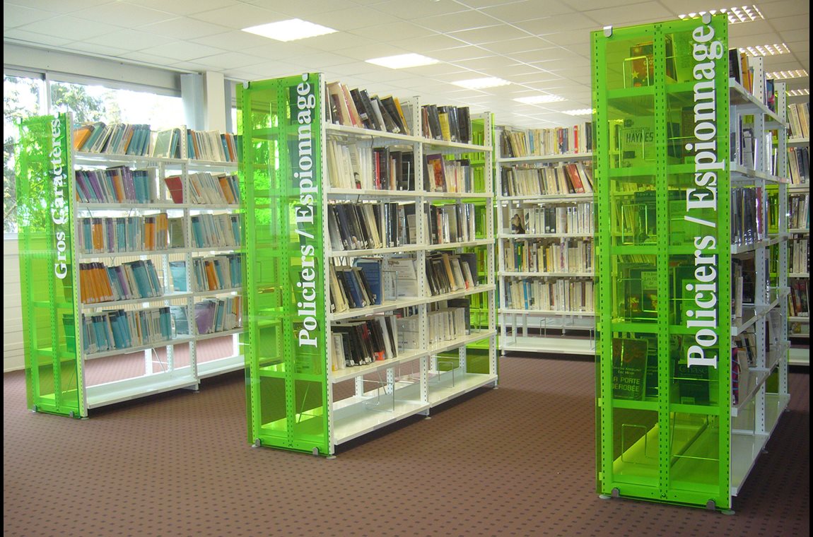 Médiathèque CIE les 3 Chênes, Belfort, France - Bibliothèque d’entreprise