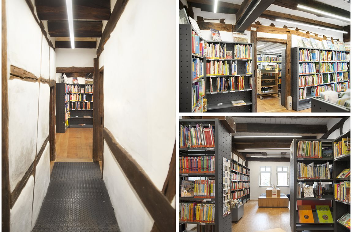 Ehningen Bibliotek, Tyskland - Offentligt bibliotek