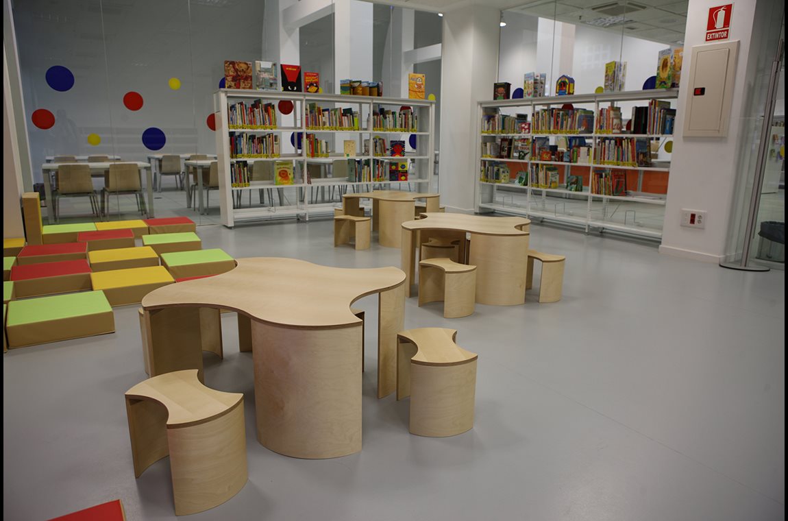 Openbare bibliotheek Alcobendas, Spanje - Openbare bibliotheek