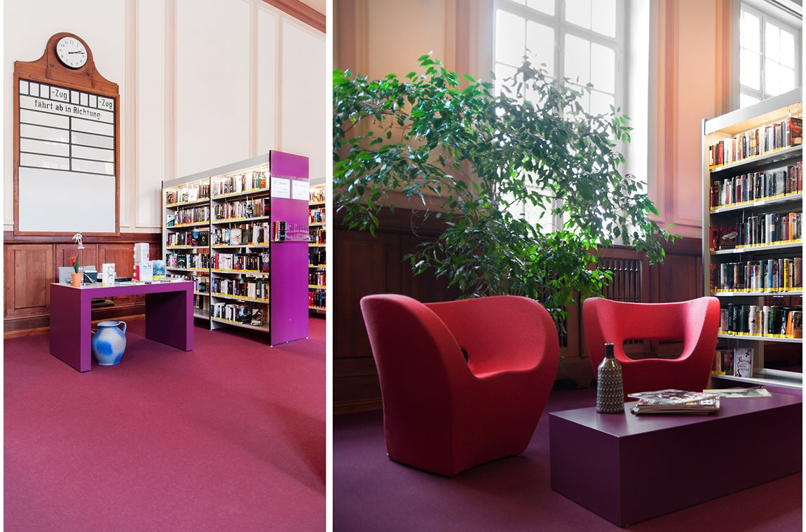 Luckenwalde Bibliotek, Tyskland - Offentligt bibliotek