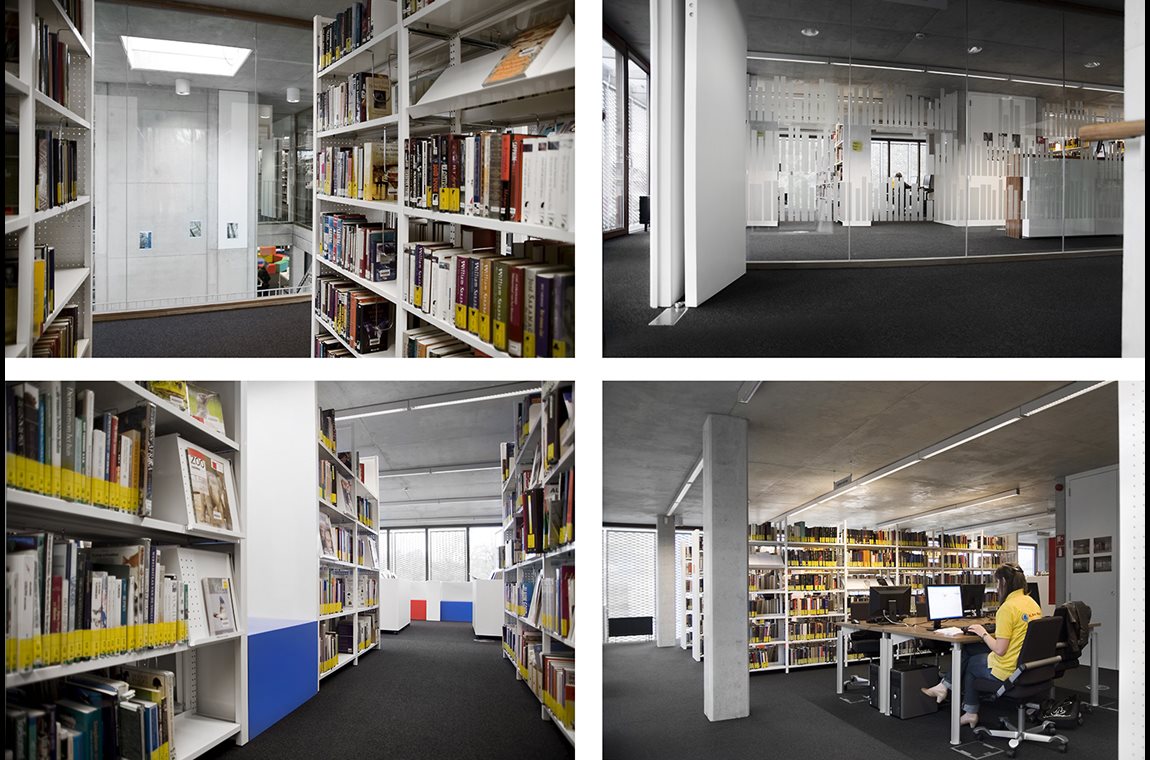 Bonheiden bibliotek, Belgien - Offentligt bibliotek