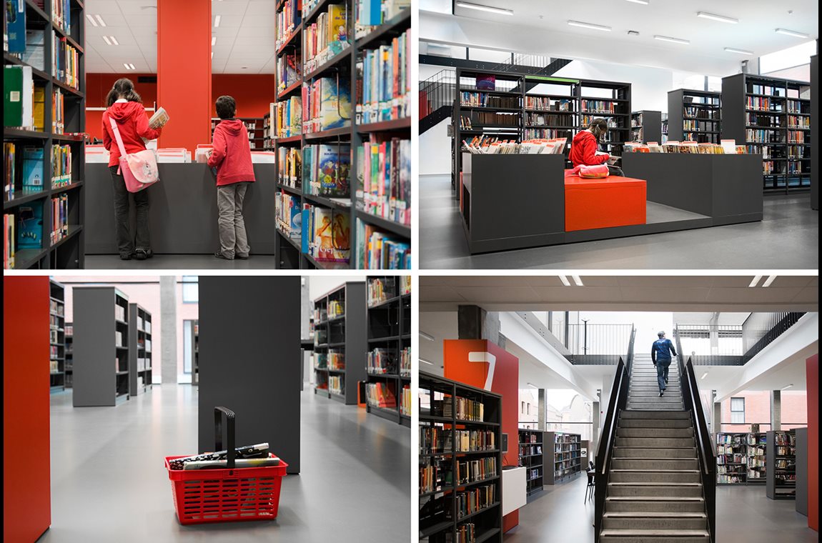 Ieper bibliotek, Belgien - Offentliga bibliotek