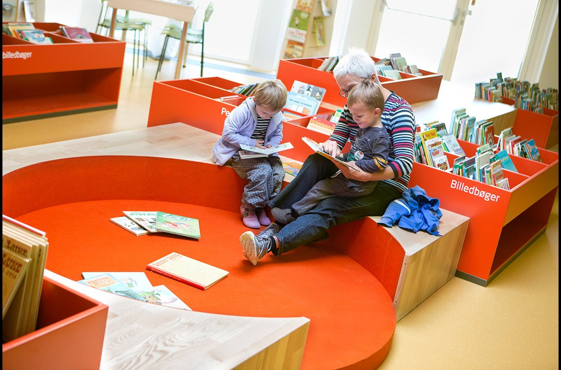 Openbare bibliotheek Tommerup, Denemarken - Openbare bibliotheek