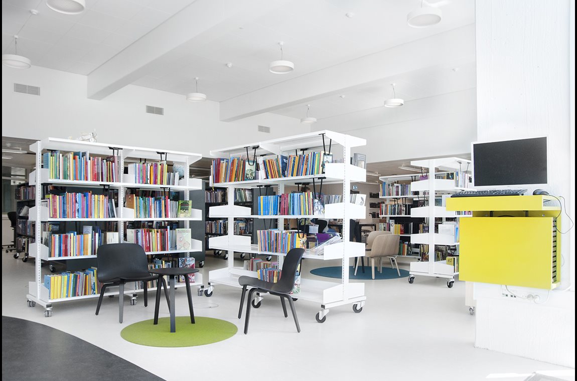 Biblioteket Kilden, Kildegaardskolen, Danmark - Kombibibliotek