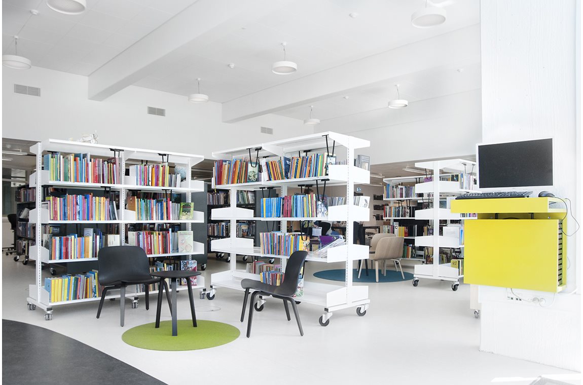 Biblioteket Kilden, Kildegaardskolen, Danmark - 