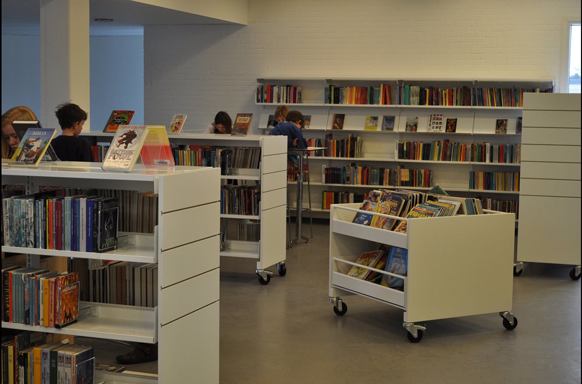 Schulbibliothek Vallerød, Dänemark  - Schulbibliothek