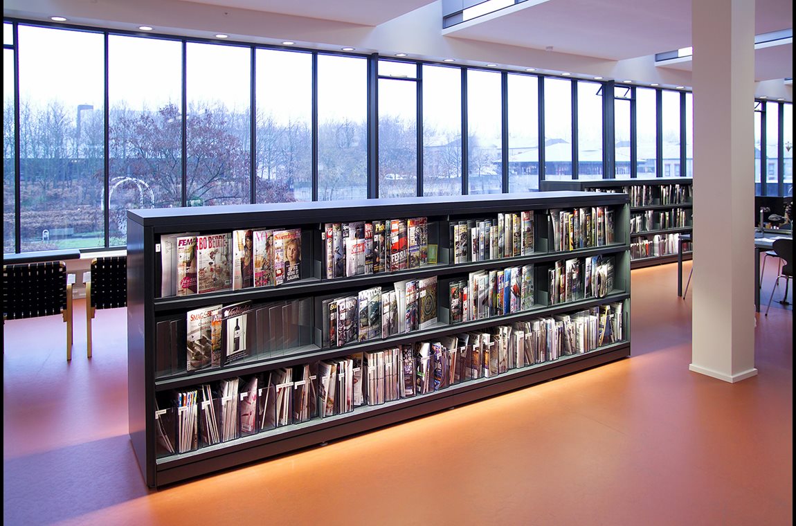 Öffentliche Bibliothek Albertslund, Dänemark - Öffentliche Bibliothek