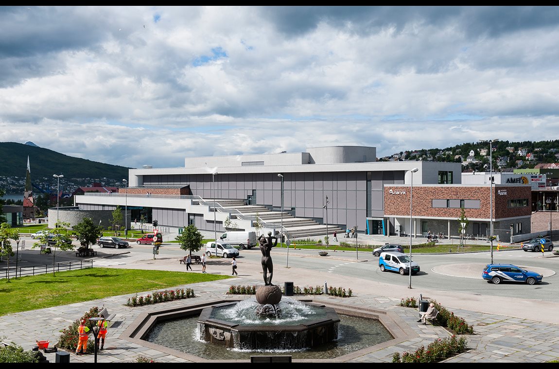 Öffentliche Bibliothek Narvik, Norwegen - Öffentliche Bibliothek