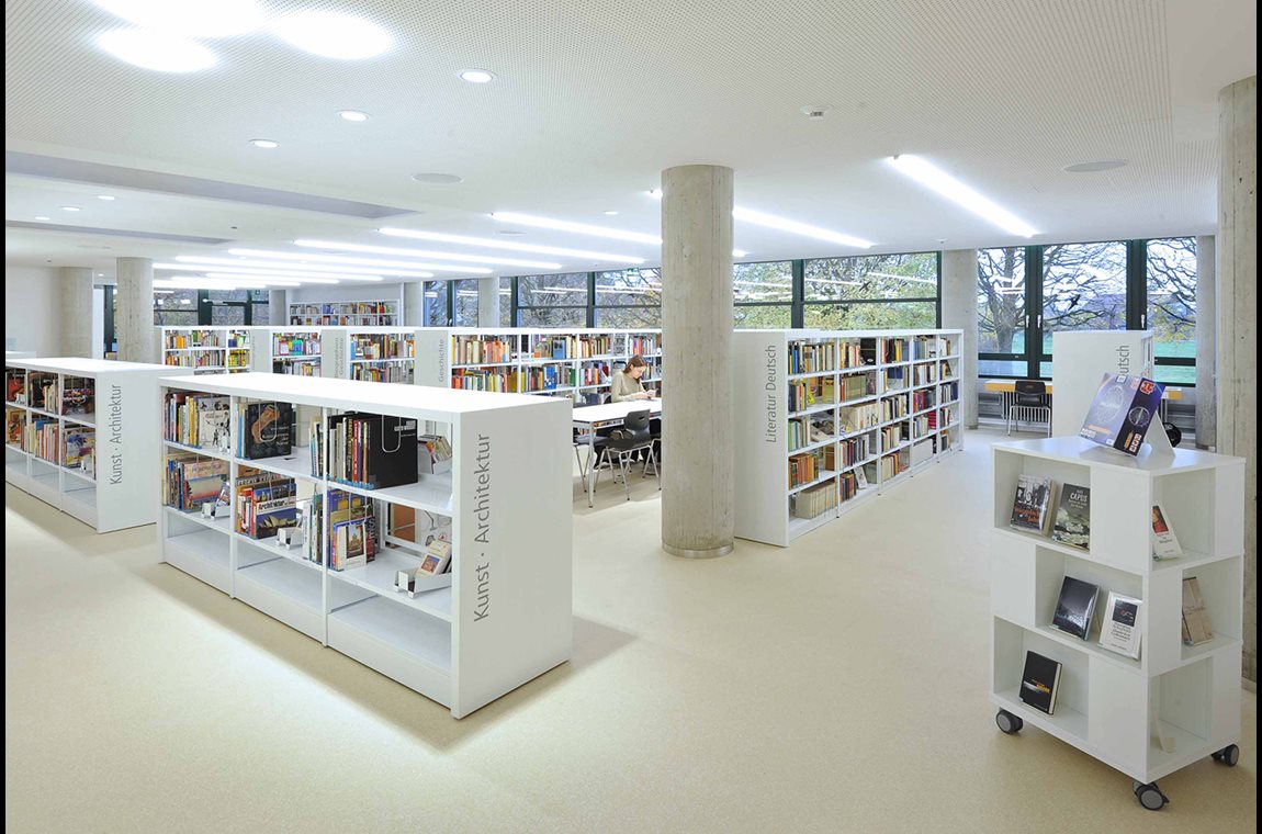 Kantonsschule Zofingen, Schweiz - Schulbibliothek